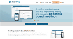 Desktop Screenshot of boardpaq.com